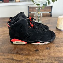 Infared Jordan 6s Size 6.5