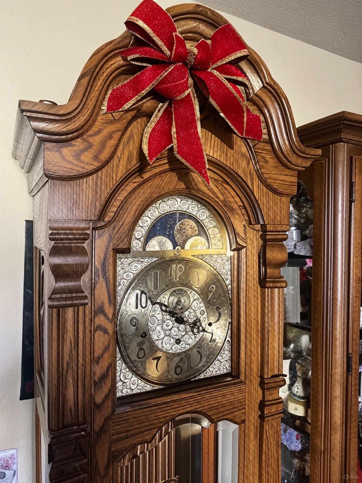 Grandfather Clock By Sligh