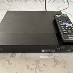 Sony BDP-BX370 BluRay DVD Player