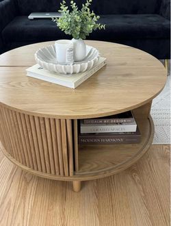 Oak Coffee Table - price non negotiable .