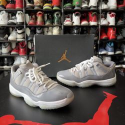 Jordan 11 Retro Low ‘Cool Grey’ Size 8