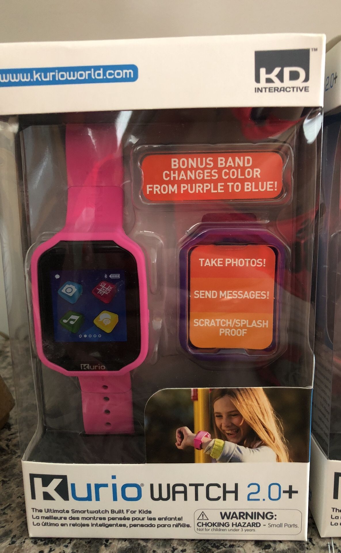 KURIO 2.0+ SMART WATCH NIB