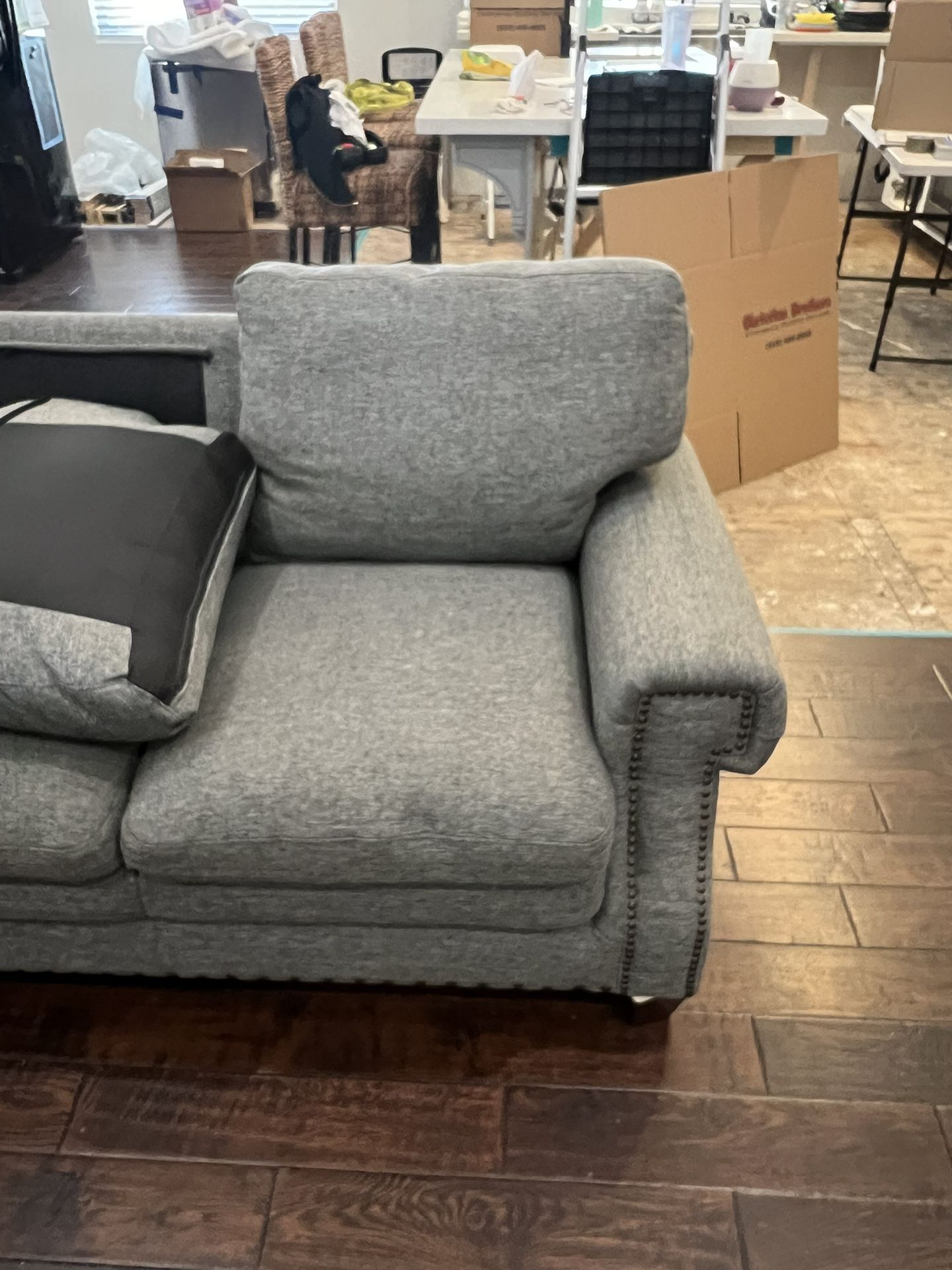 Gray Sectional Couch