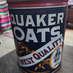 QUAKER OATS FINEST QUALITY 1992 USED HAS LITTLE DENT ON THE BOTTOM