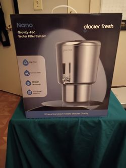 Gravity-fed Water Filtration System by Glacier Fresh