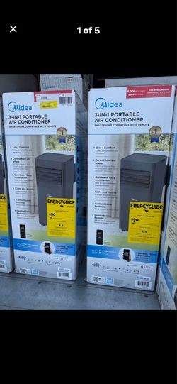 Midea 3-IN-1 PORTABLE AIR CONDITIONER SMARTPHONE COMPATIBLE