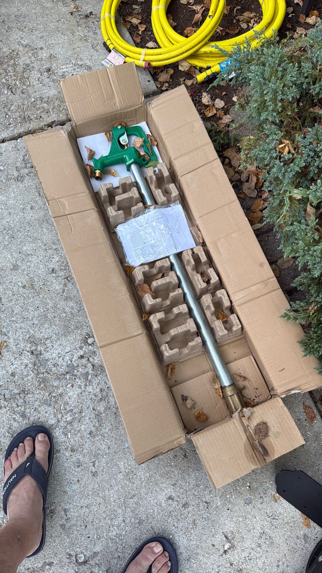 Heavy duty yard hydrant