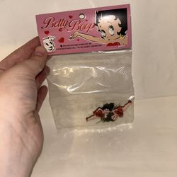 Vintage Betty Boop 1996 Love Earrings Still In Package