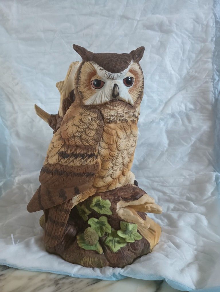 Royal Crown Signed Owl