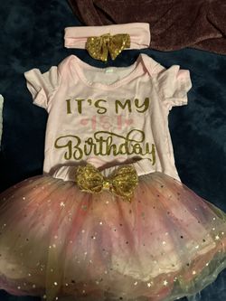 Baby Girl Outfit For Her First Birthday