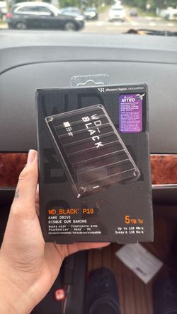 WD Black P10 5TB Portable Game Drive