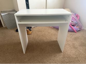 White desk