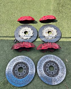 C7 corvette z06 carbon ceramic rotors and calipers