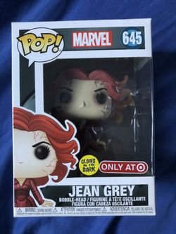Funko Pop X-Men Jean Grey Glow In The Dark Target Exclusive