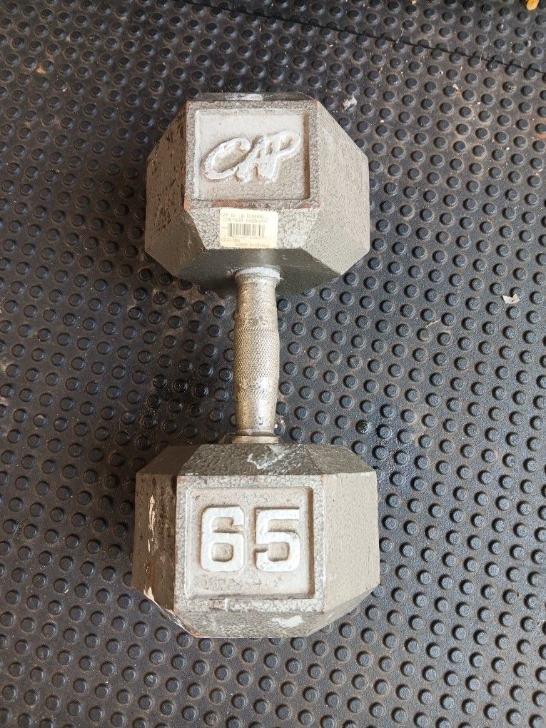 65 Pound Dumbbell