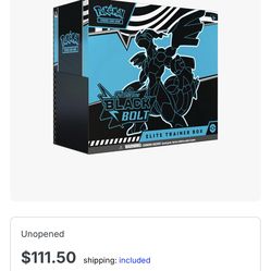 Black Bolt White Flare ETB