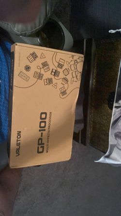 Gp-100 multi effects processor