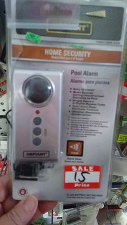 Pool alarm