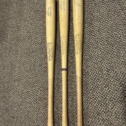 Vintage Woden Baseball Bats