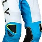 Brand New Fly Racing Kinetic Mesh Kore Pants Blue/White/Hi-vis Size 28