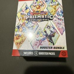 Pokemon Prismatic Evolution Booster Bundle