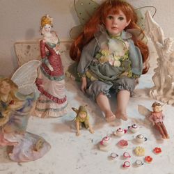 Porcelain Fairy Dolls And Figurines