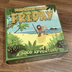 New/Unopened Friday Solo Board Game by Friedemann Friese