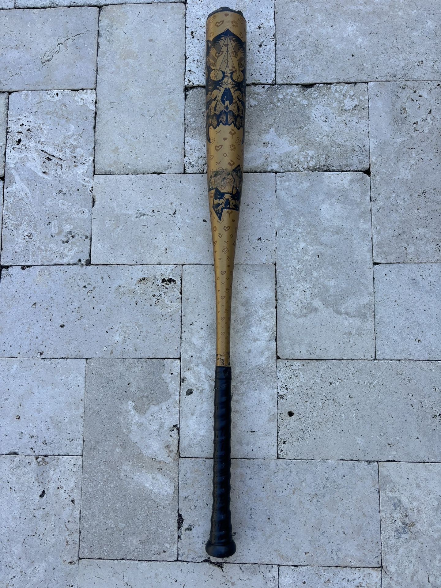 2023 DeMarini VooDoo One Gold 33/30 (-3) 2 5/8" BBCOR Baseball 