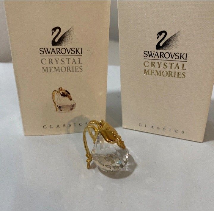 Swarovski Crystal Memories "Backpack/ Rucksack" Retired # 183281 in orig Box.