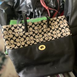 Authentic Vintage Coach Big Bag 