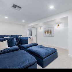 BRAND NEW MO’s Plunge Sofa Sectional  - Perfect For Theater Room