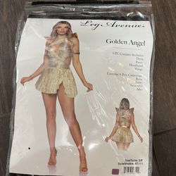 Golden Angel Sexy Costume New 