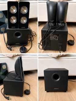 Insignia 2.1 Computer Speakers with Subwoofer – Works Great