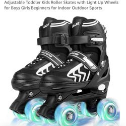 Kids Roller Skates with  Light Up Wheels 