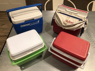Pack Cooler Ice Chest Pack Lunch Igloo Coleman Rubbermaid