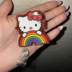 hello kitty badge reel 