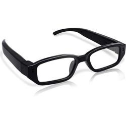Glasses Camera HD 1080P Video Glasses Sports Action Camera with Clear Lens