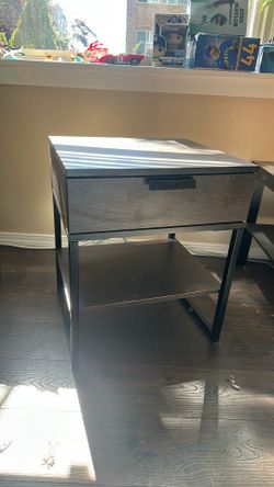 Dark Brown Side Table