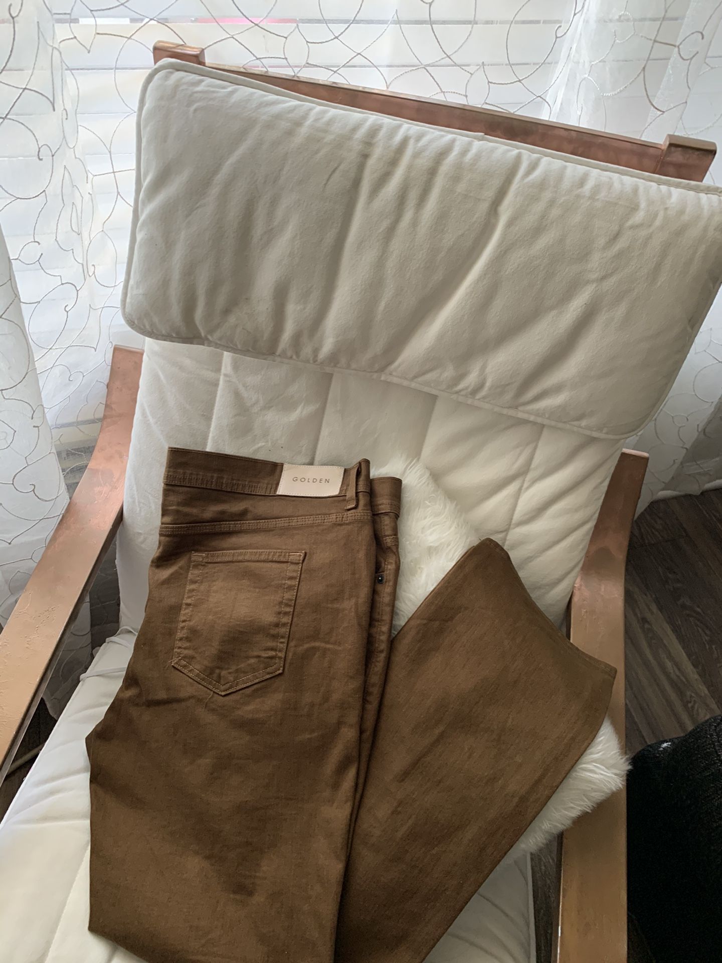 Golden jeans