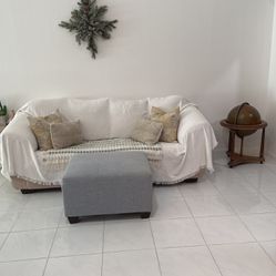 Ashley Furniture Fabric Sofa—Sleeper