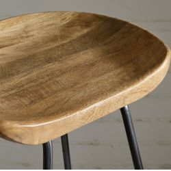 Four West Elm Counter Stools 26”