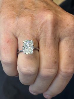 5.06 ct LAB Created,IGI Cer