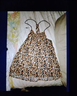 A Nice Women's Sexy Leopard Spaghetti Strap Top