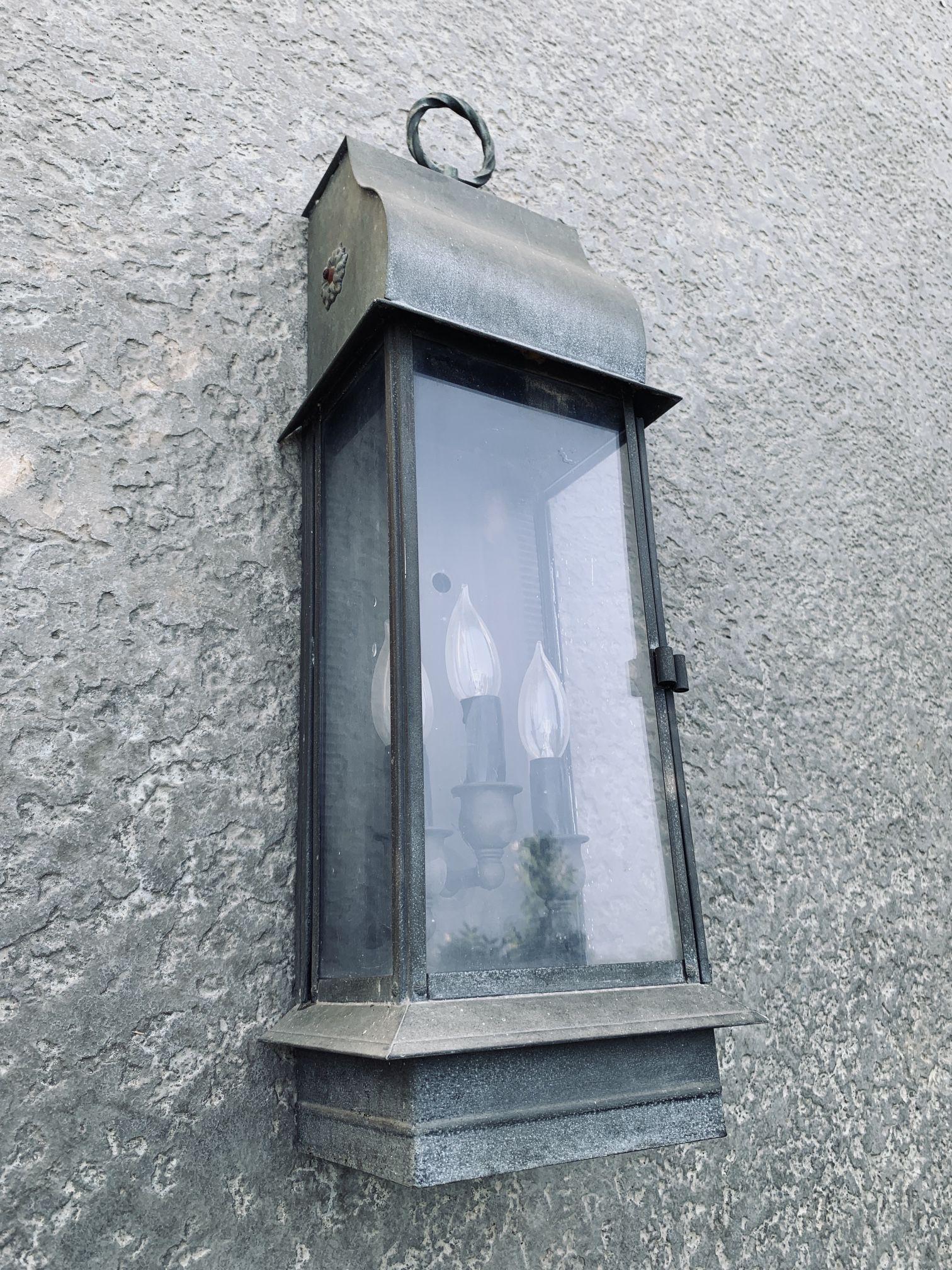 Vintage Colonial Outdoor Wall Light Lantern Sconce Lamp