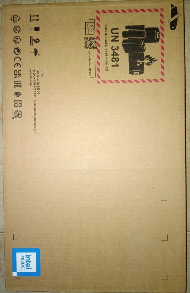 Hp Laptop Factory Sealed Model 15-dw3365st 256MG i5 Processor