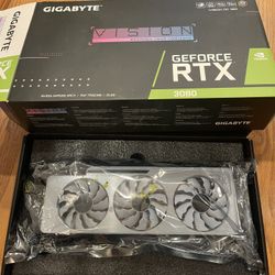 Nvidia GeForce RTX Gigabyte 3080 VISION OC EDITION GPU GRAPHIC CARD FOR GAMING PC PARTS FOR SALE 