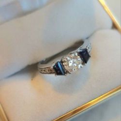 Engagement, Fashion Or Anniversary Ring. .70 Center Stone