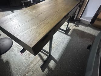 Wood desk