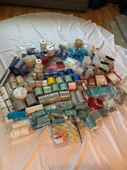 Big Lot Of Craft Stuff