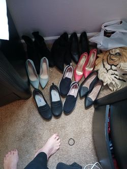 New & Lightly Used Shoes